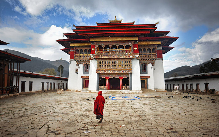 Magnificent Gangtey Goempa