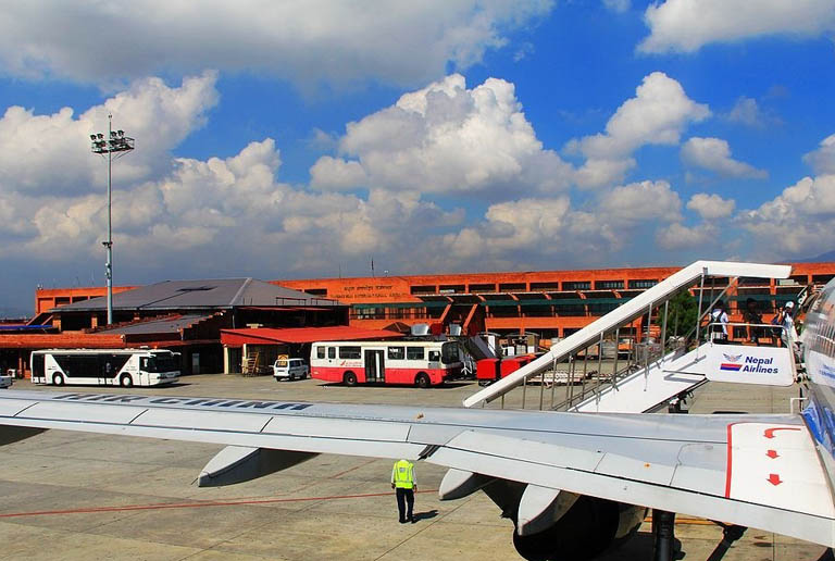 Bhutan Trip | Kathmandu Airport