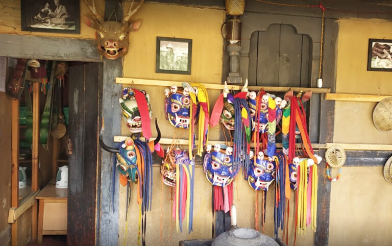 Simply Bhutan Museum shows the style of loca houses