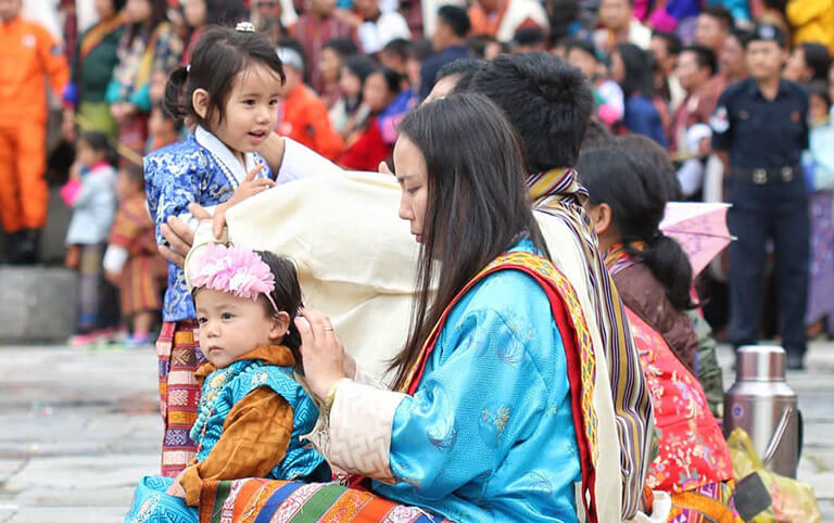 Locals on Traditional Costumes