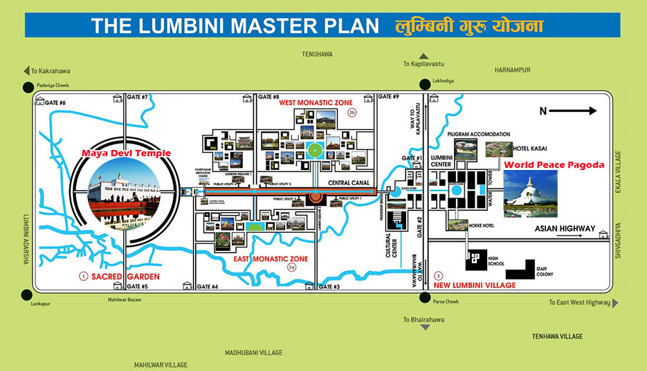 Maps of Lumbini Location, Attractions, Transportation 2024