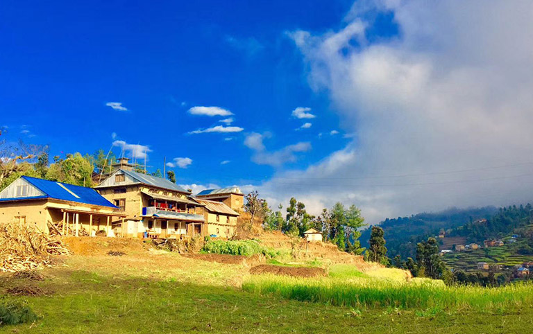 Hiking from Nagarkot to Dhulikhel