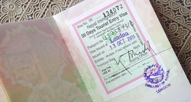 Nepal Visa Application by Mail